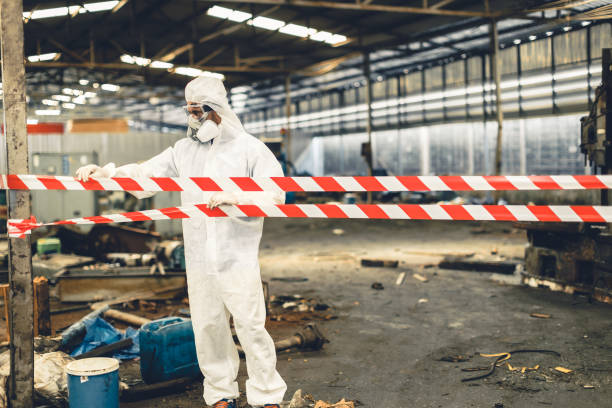 Professional Drug Lab Cleanup technician working in Randsburg, CA